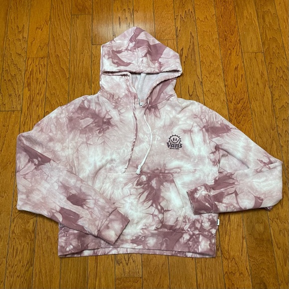 Vans Hoodie Tie Dye Rise N’ Shine Graphic Logo Size Small - Picture 7 of 12